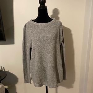 Pink Clover Grey Sweater